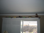 They even had frogs, ducks, and monkeys over the back door!