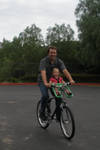 Highlight for Album: new bike for chad with seat for ruby